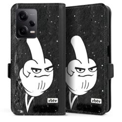 Sideflip mit Lasche schwarz