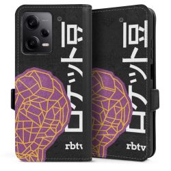 Sideflip mit Lasche schwarz