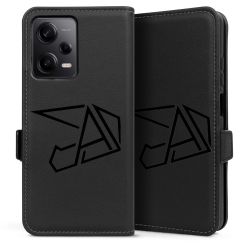 Sideflip mit Lasche schwarz