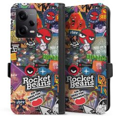 Sideflip mit Lasche schwarz