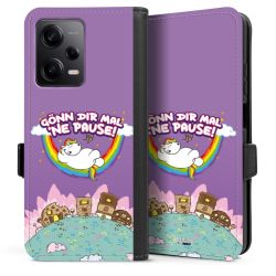 Sideflip mit Lasche schwarz