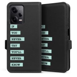 Sideflip with flap  black