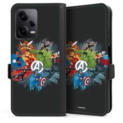 Sideflip with flap black/lateral flap