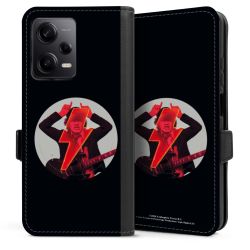 Sideflip mit Lasche schwarz