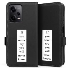 Sideflip with flap  black