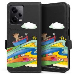 Sideflip with flap black/lateral flap