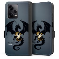 Sideflip with flap black/lateral flap