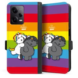 Sideflip mit Lasche schwarz