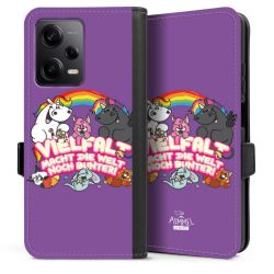 Sideflip mit Lasche schwarz