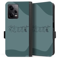 Sideflip with flap  black