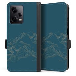 Sideflip mit Lasche schwarz