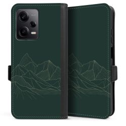 Sideflip mit Lasche schwarz