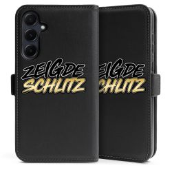 Sideflip mit Lasche schwarz/seiltliche Lasche