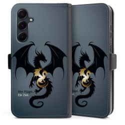 Sideflip with flap  black