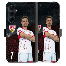 Sideflip mit Lasche schwarz