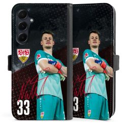 Sideflip mit Lasche schwarz