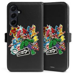 Sideflip with flap black/lateral flap