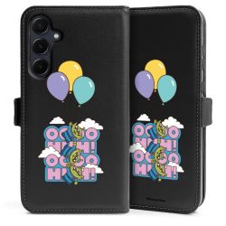 Sideflip with flap black/lateral flap