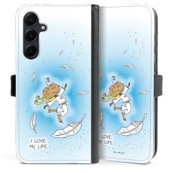 Sideflip mit Lasche schwarz