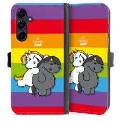 Sideflip mit Lasche schwarz