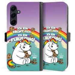 Sideflip mit Lasche schwarz