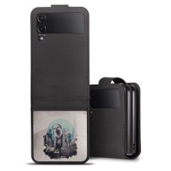 Sideflip with flap  black