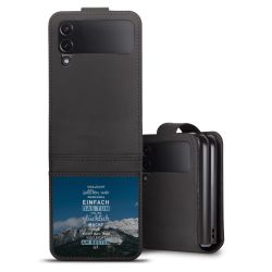 Sideflip mit Lasche schwarz