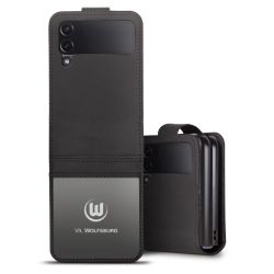 Sideflip mit Lasche schwarz