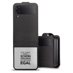 Sideflip mit Lasche schwarz