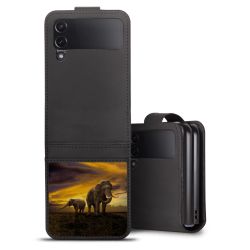 Sideflip with flap  black