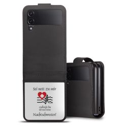 Sideflip mit Lasche schwarz