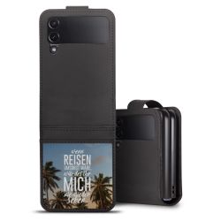 Sideflip mit Lasche schwarz