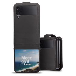 Sideflip mit Lasche schwarz