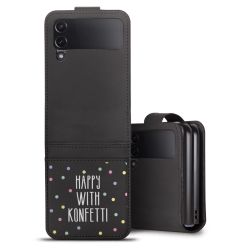 Sideflip mit Lasche schwarz