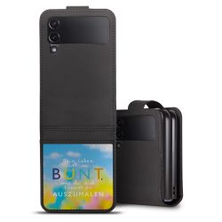 Sideflip mit Lasche schwarz