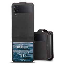 Sideflip mit Lasche schwarz