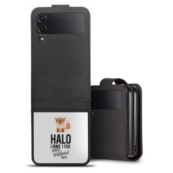 Sideflip mit Lasche schwarz