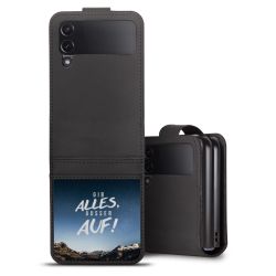 Sideflip mit Lasche schwarz