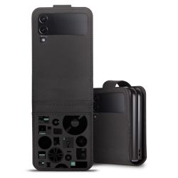 Sideflip with flap  black