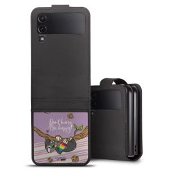 Sideflip mit Lasche schwarz