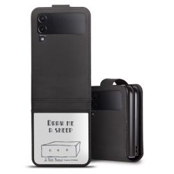 Sideflip with flap  black