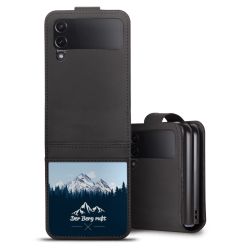 Sideflip mit Lasche schwarz