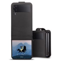 Sideflip with flap  black