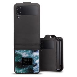 Sideflip with flap  black