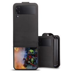 Sideflip with flap  black