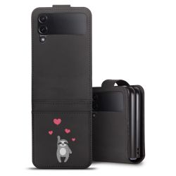 Sideflip with flap  black