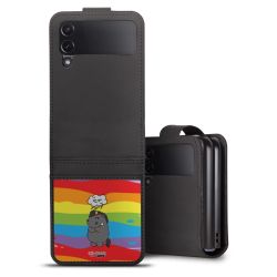 Sideflip mit Lasche schwarz