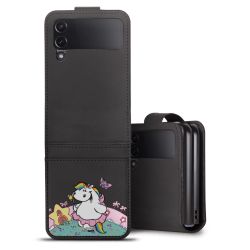 Sideflip mit Lasche schwarz