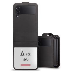 Sideflip with flap  black