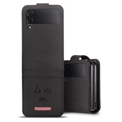 Sideflip with flap  black